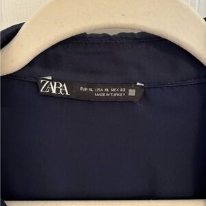 Zara Midnight Blue blouse